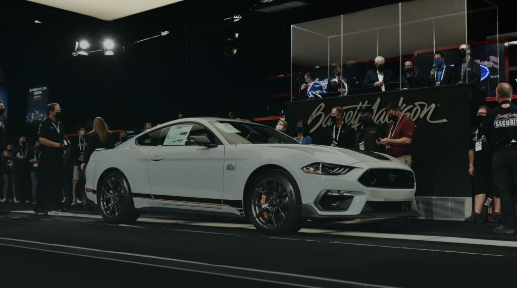 Arizona 2021 Auction Ford Mustang Mach 1 Limited Edition in Barrett-Jackson Auction